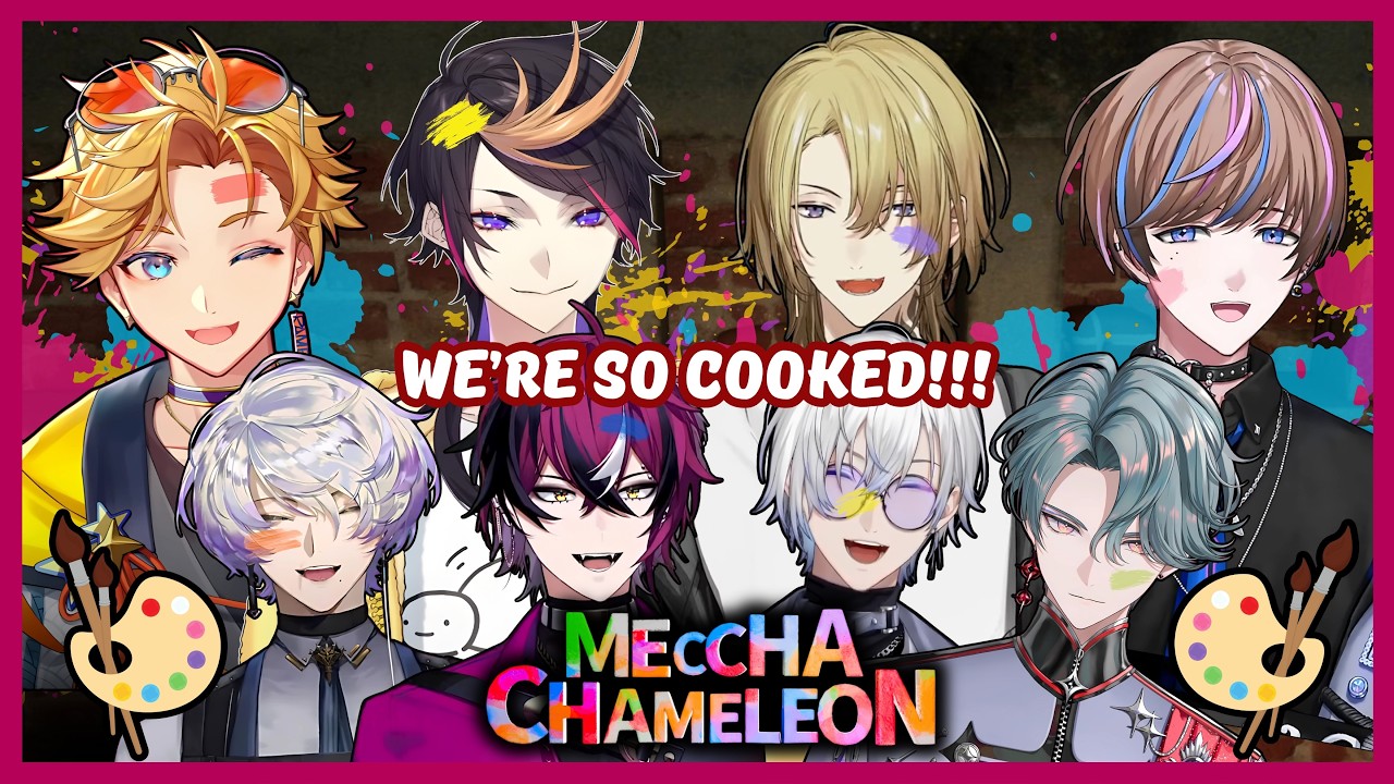 [MECCHA CHAMELEON COLLAB] Nijiblind Real?! 😭