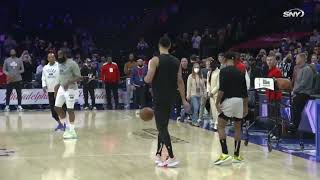Ben Simmons Booed by 76ers Fans During Nets Warmups in Return to Philly