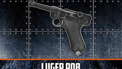 The Luger P08 – Germany’s Most Iconic Pistol.#ww2 #germany
