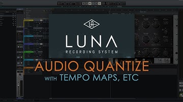 NEW! -- Quantize, Tempo maps, etc. In UA