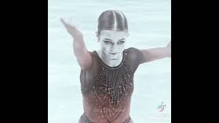 Russian Rocket🔥#ytshorts#figureskating #sashatrusova#alexsandratrusova #sports #shorts #keşfet#edit