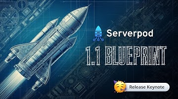Serverpod 1.1 🚀 Release Keynote - Blueprint
