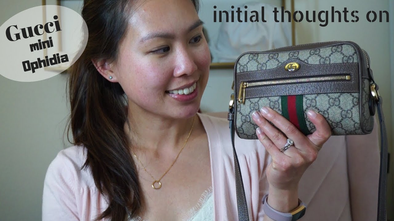 GUCCI OPHIDIA GG SMALL SHOULDER HANDBAG REVIEW