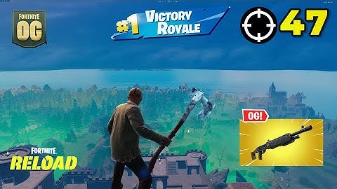 47 Elimination Solo "RELOAD” Gameplay Wins (Fortnitemares Chapter 6 Season 4 PS5 Controller)