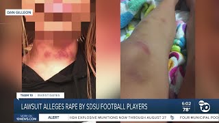 Lawsuit alleges rape by SDSU football players and Buffalo Bills punter