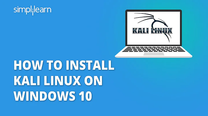 How To Install Kali Linux On Windows 10 | Kali Linux Tutorial 2021 | Kali Linux Install |Simplilearn