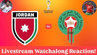 Jordan Vs. Morocco FIFA Arab Cup 2025 Final Livestream Watchalong Reaction