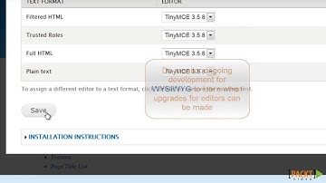 Building a Website with Drupal Tutorial: Adding a Rich Text Editor | packtpub.com