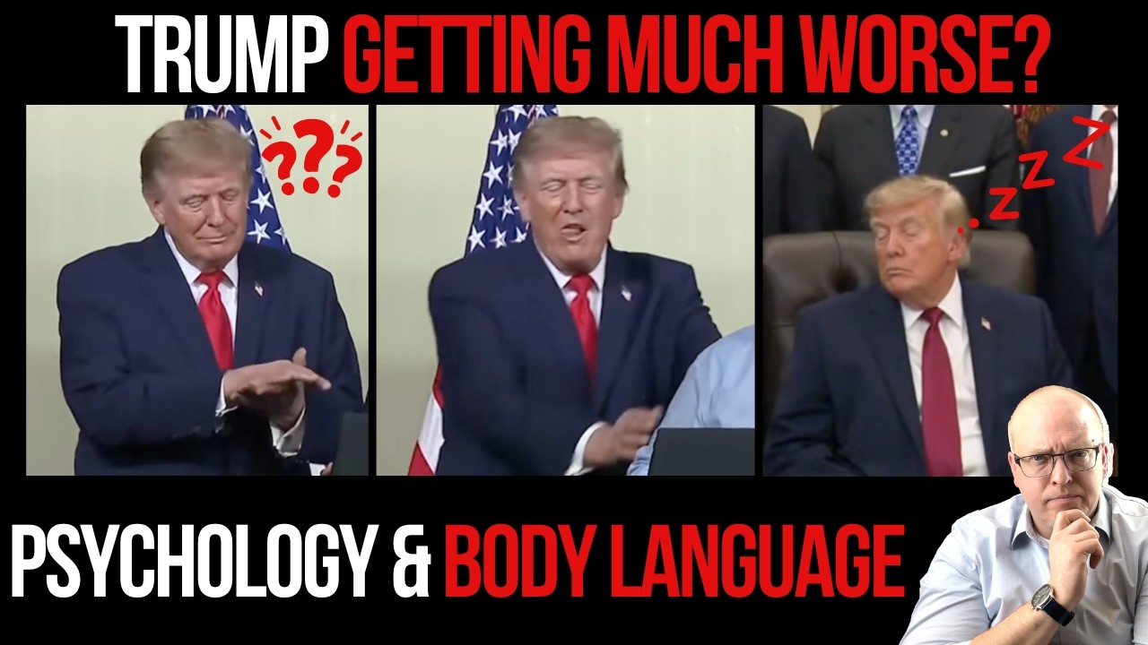 Trump’s DECLINE Appears to Be Getting WORSE: Psychology & Body Language
