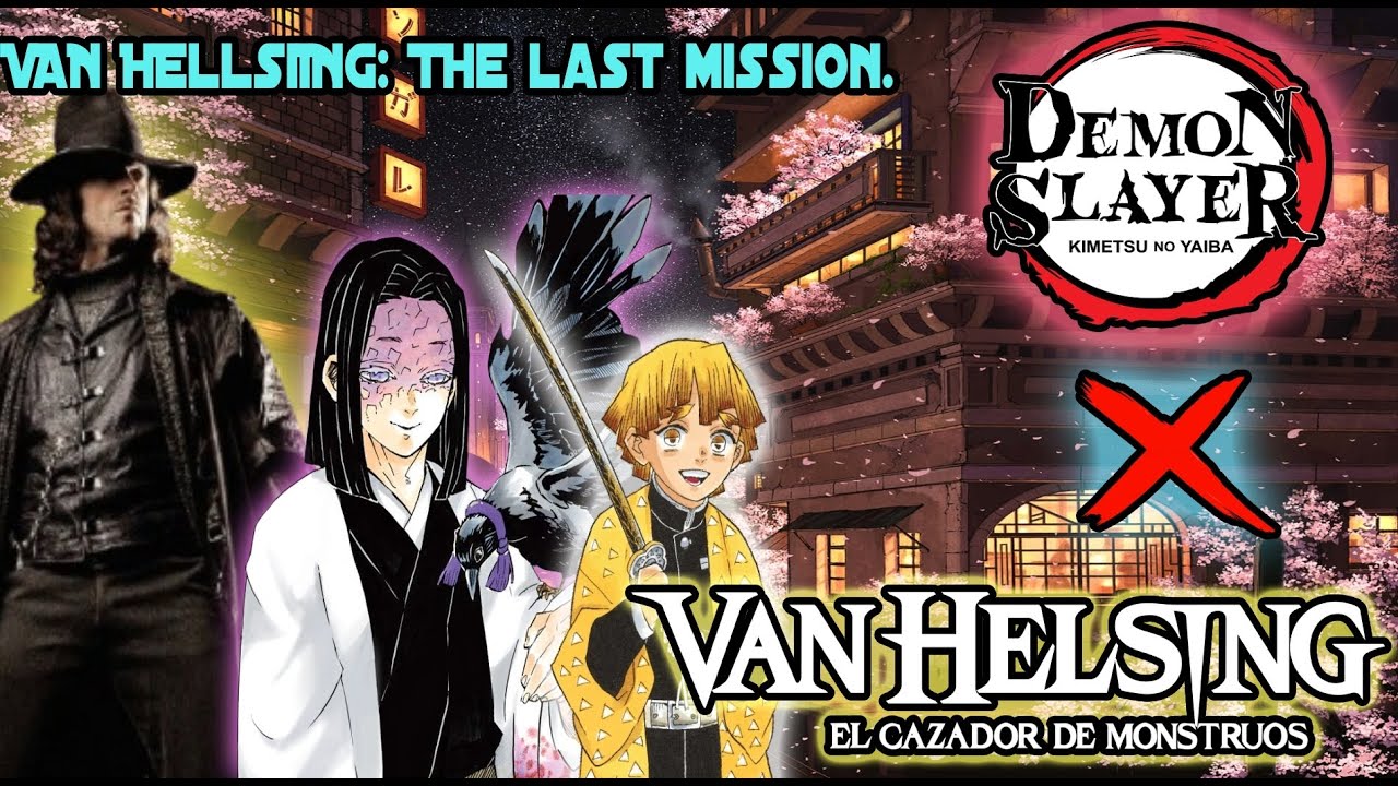 |🔥Gabriel Van Hellsing en Kimetsu no Yaiba CAP 1🔥. #kimetsunoyaiba  #anime #manga #viral #fanfic