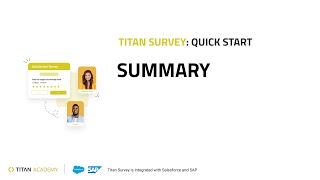 Boost Your Skills/ TITAN Survey: Quick Start Course Summary screenshot 1