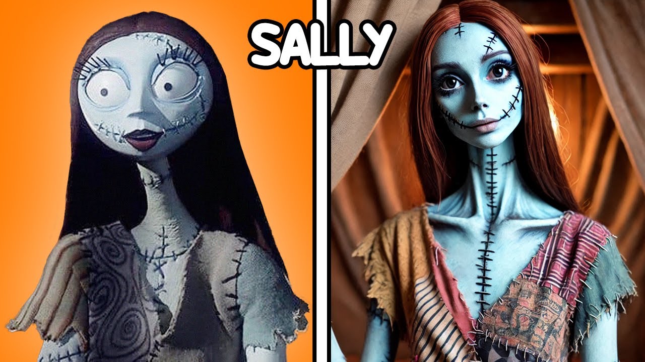 The Nightmare Before Christmas Characters In Real Life! 💀