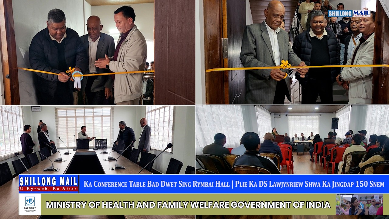 Ka Conference Table Bad Dwet Sing Rymbai Hall | Plie Ka DS Lawjynriew Shwa Ka Jingdap 150 Snem