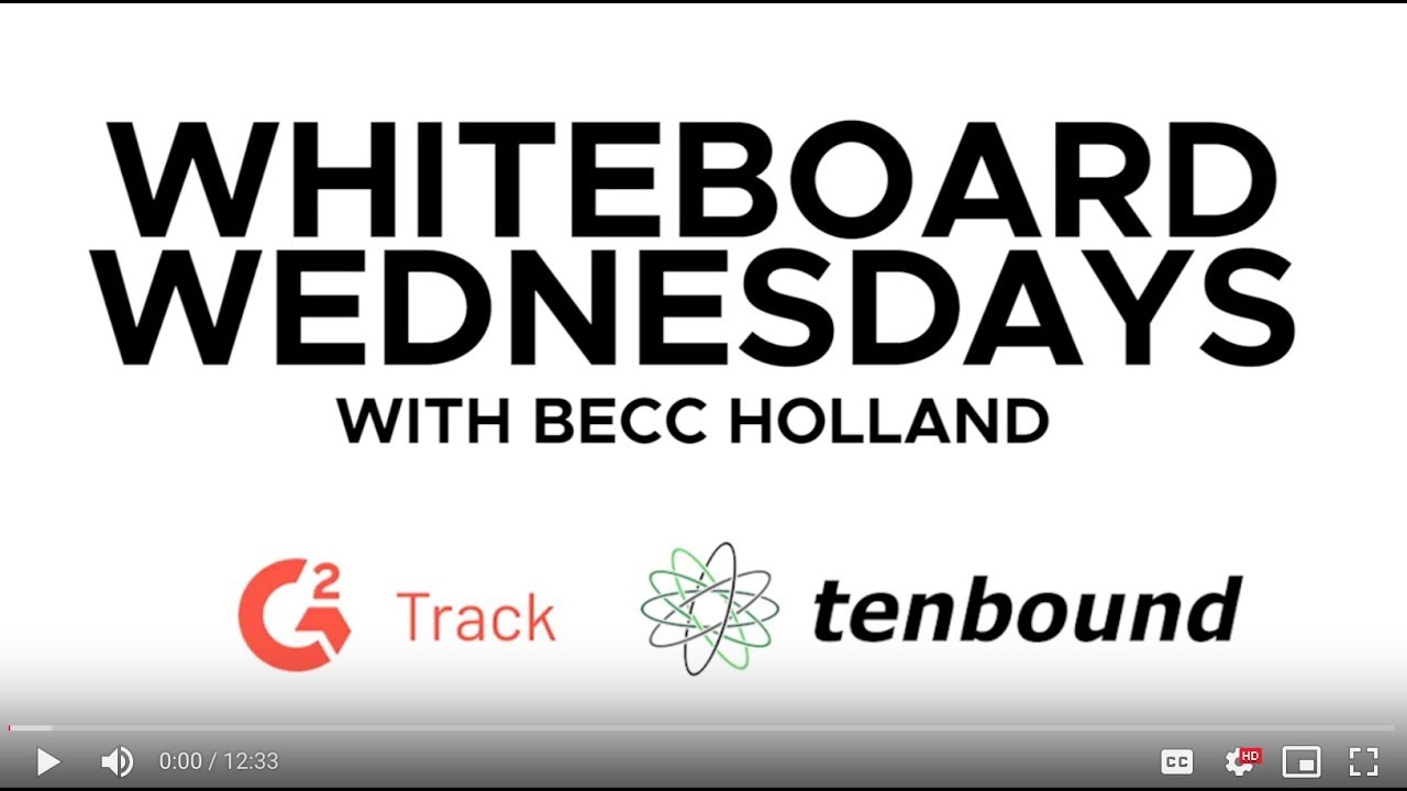 Whiteboard Wednesdays with Becc Holland
