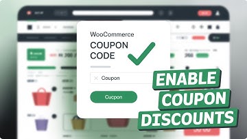 How to enable coupon discounts in woocommerce wordpress website