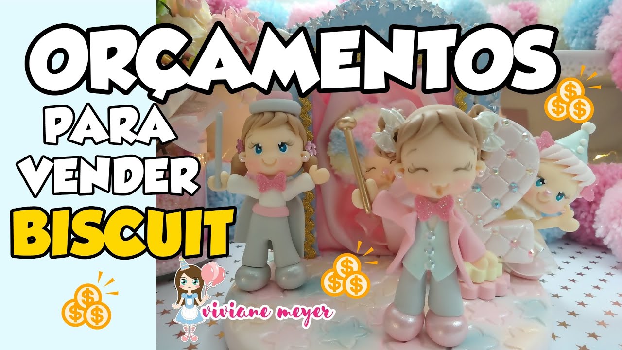 ORÇAMENTOS de biscuit: pare de perder tempo!