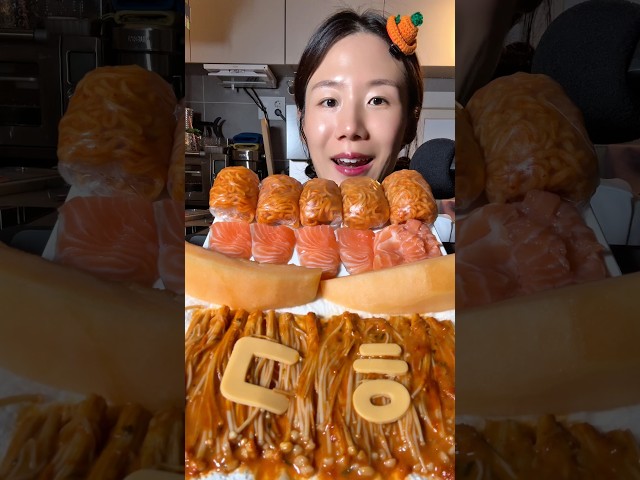 색깔 먹방 ???? #mukbang #한판만