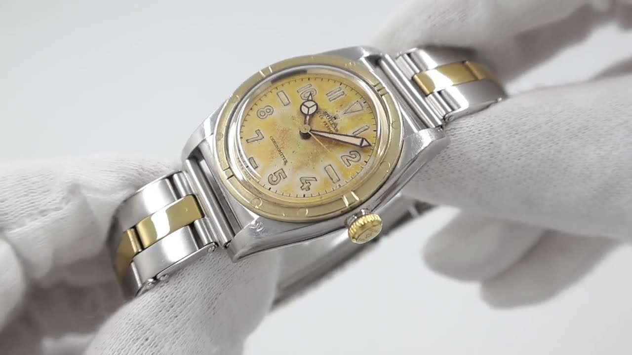 ロレックス・シーン ROLEX ロレックス バブルバック Ref.3372 1946年製【スイートロード