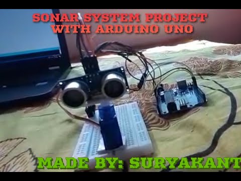 Radar System MODULE (sonar) || Using Ultra Sonic Sensor|| BEST PROJECT OF ARDUINO UNO R3