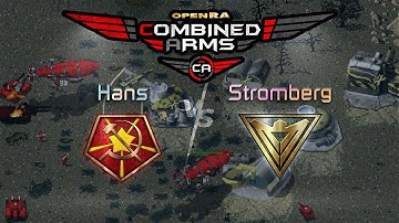[OpenRA PoV] Combined Arms 1.07.1 Hans (Yuri) Vs. Stromberg (Germany)
