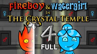 Fireboy & Watergirl 4 The Crystal Temple - Full Walkthrough