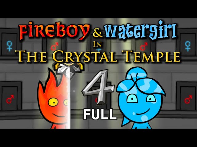 Fireboy & Watergirl 4 The Crystal Temple - Full Walkthrough 