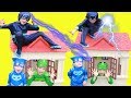 PJ Masks GIANT STORM Gekko Catboy Save Night Ninja in Playhouse