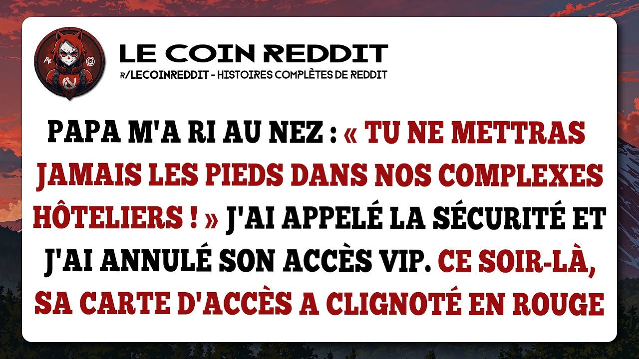 Mon père se moque, je lui coupe son accès VIP. Sa réaction ?