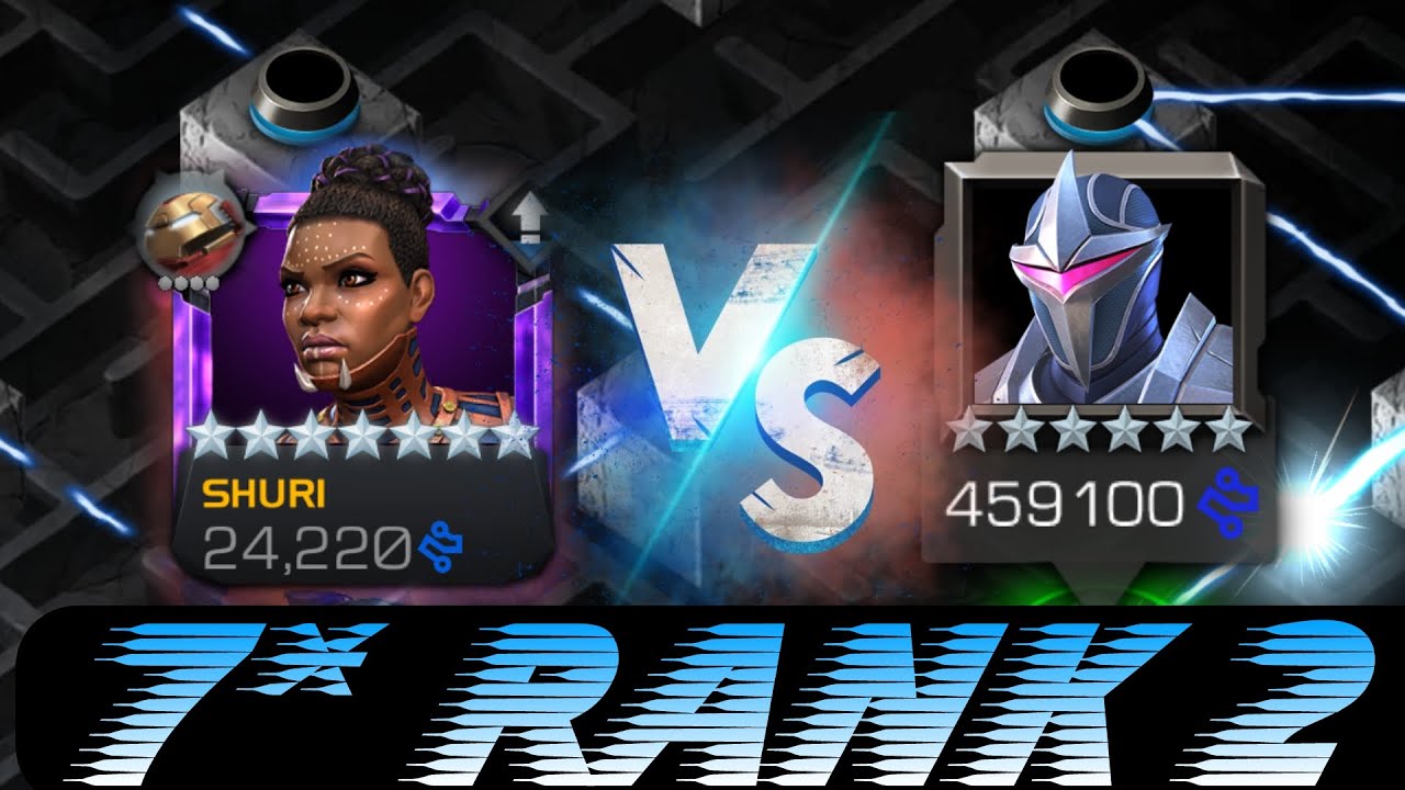 SHURI 7 STAR R2 OBLITERATES ABYSS DARKHAWK! 😱 MCOC LEGENDARY SOLO | 2025 |