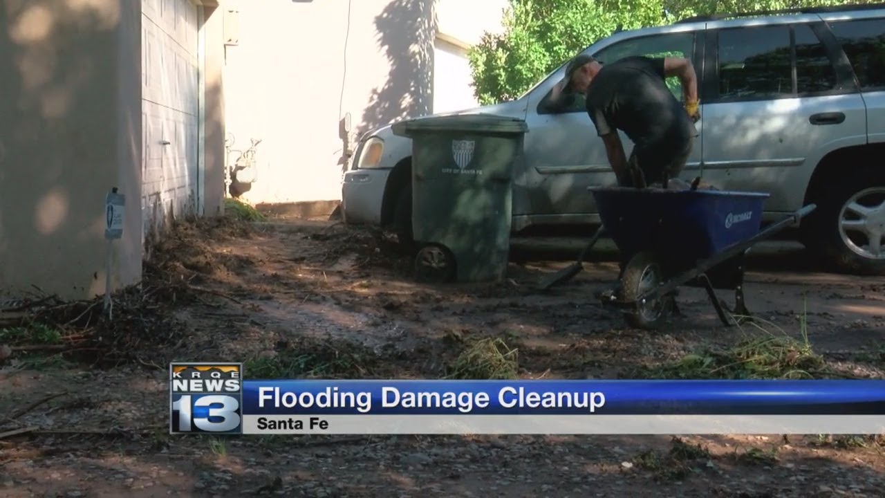 Storm causes major flood damage in Santa Fe