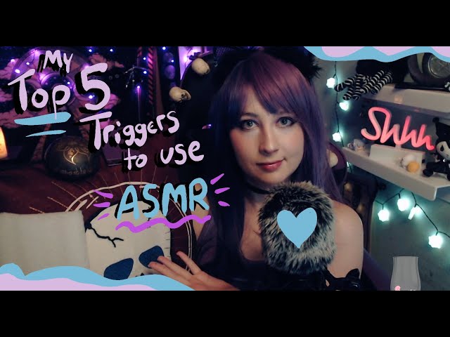 My Top 5 ASMR Triggers to Use (tapping, scratching)
