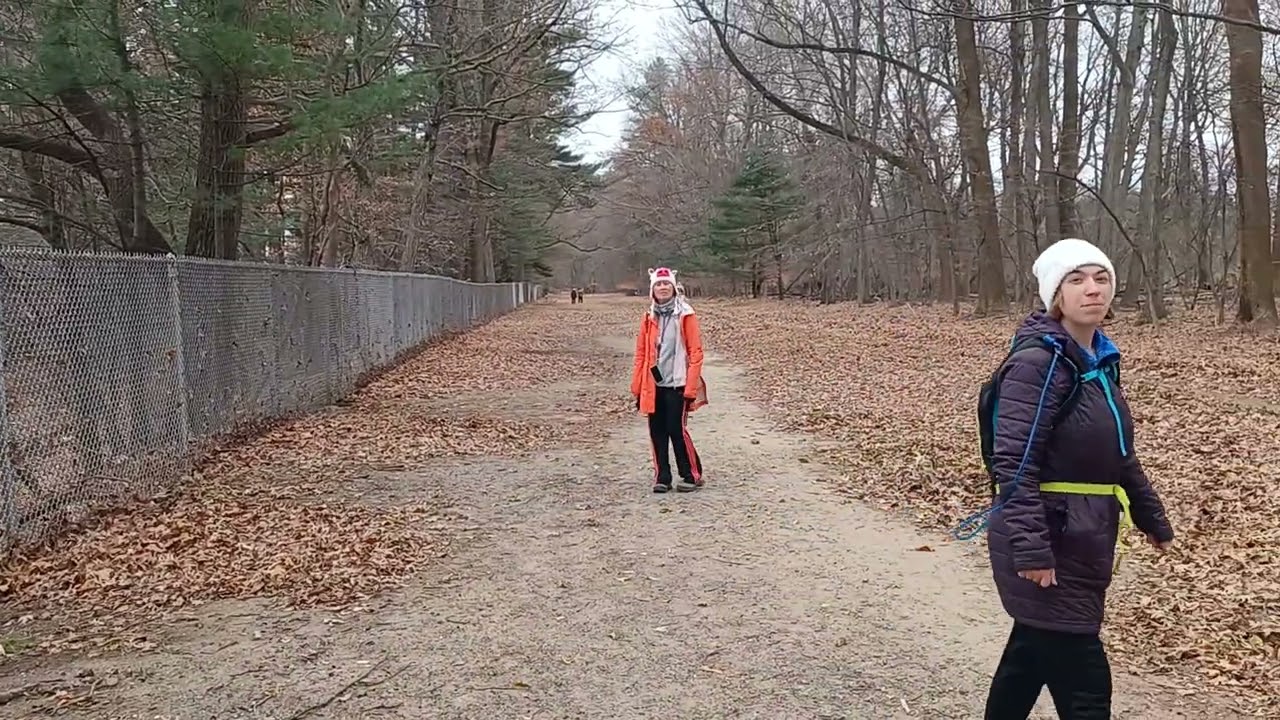 Hiking along Oradell Reservoir, 100 years old in 2023