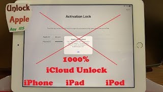 iPad iCloud Unlock✔ iPhone Activation Lock Bypass Any iOS/Generation✔ 1000% Success 2021
