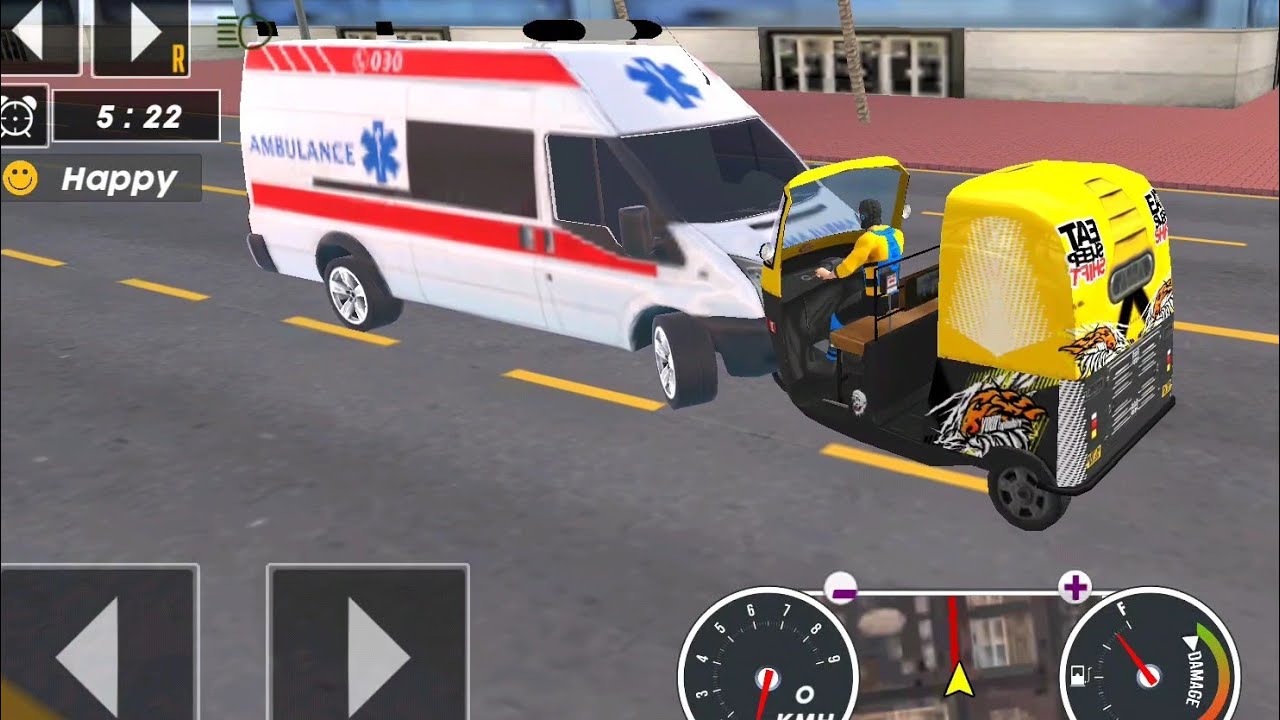 tempo wala game Auto rickshaw drawing auto wali game tempo