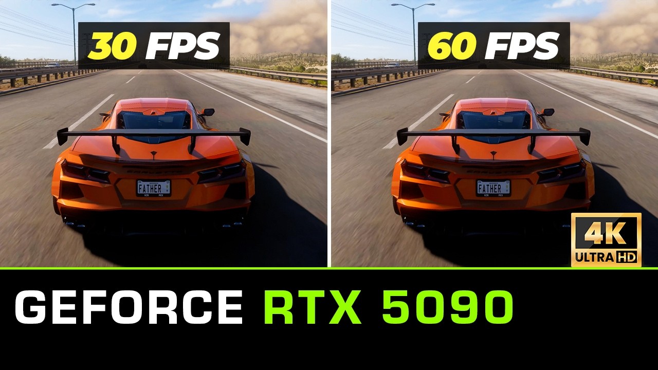 Forza Horizon 5 | FPS Comparison | 1 FPS vs 10 FPS vs 25 FPS vs 30 FPS ...