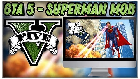 GTA 5 PC - How To Install Superman Mod | For PC/Laptop | 2023
