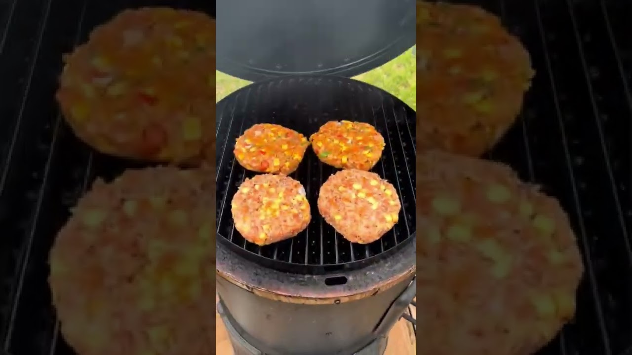 Smoke Therapy: Salmon Burgers
