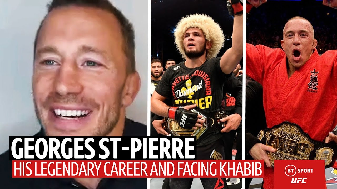 Georges St-Pierre on facing Khabib Nurmagomedov and his path to GOAT status!