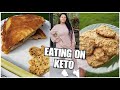 WHAT I EAT IN A DAY ON KETO | PUMPKIN SPICE PECAN COOKIES & TUNA MELT