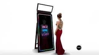 70 Inch - Mirror Photo Booth Assembly Tutorial screenshot 4