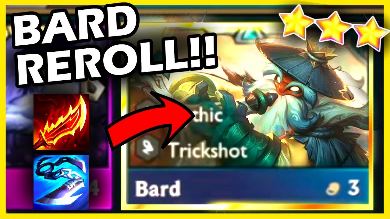 BARD REROLL!!! EASY TOP 4 playing around early 3 costs | TFT SET 11 Master Elo