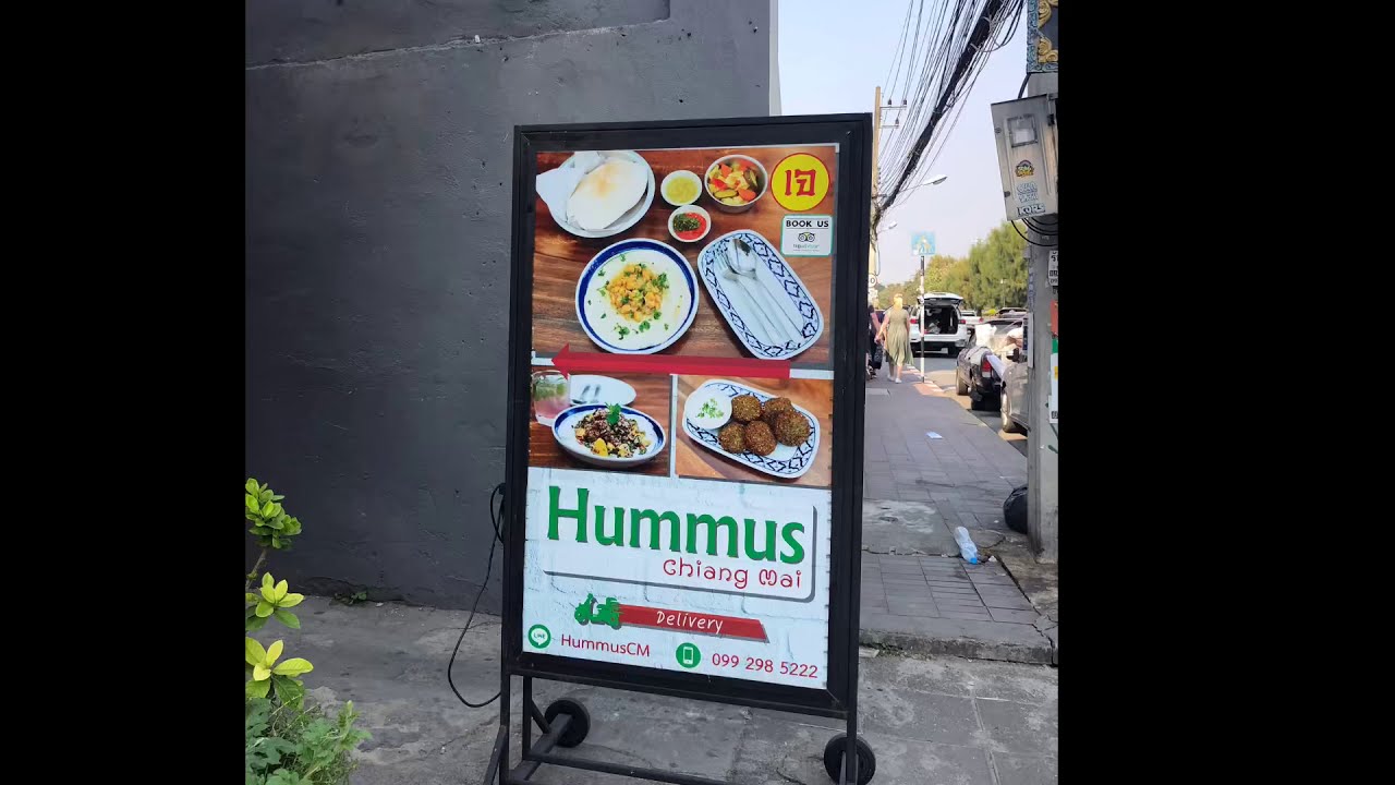 Hummus restaurant in thailand YouTube