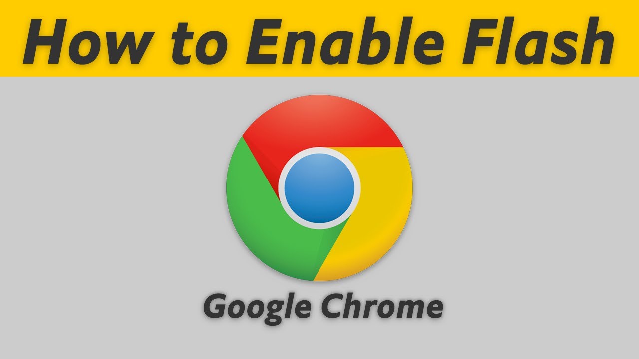 How To Enable Flash Player In Chrome YouTube