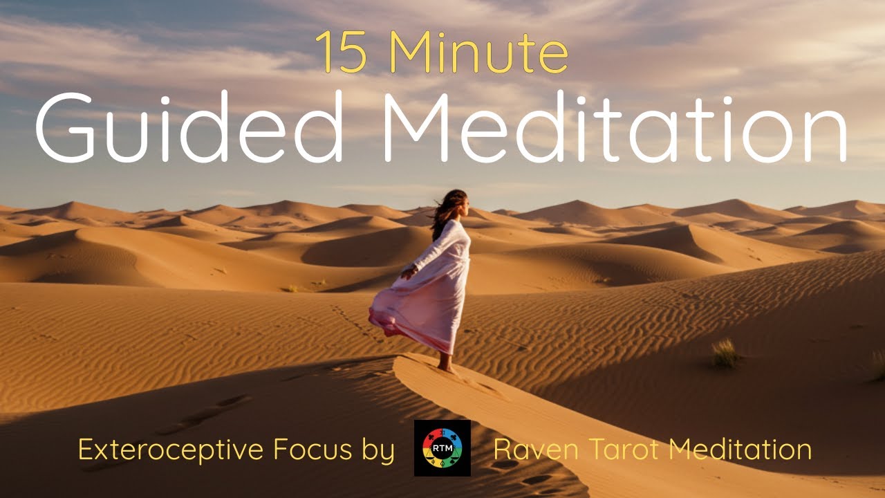 15-minute Guided Meditation | addiction recovery relief | exteroceptive calm for chaotic minds. III