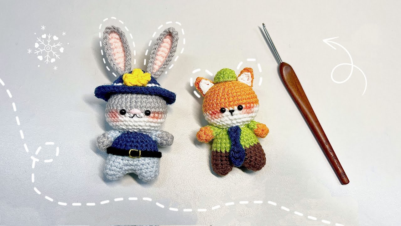 Móc Thỏ và Cáo Zootopia 