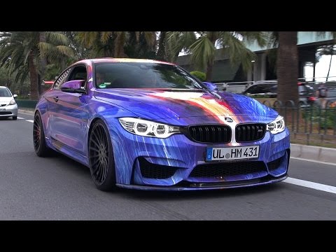 Hamann BMW M4 Art Car - BRUTAL Accelerations & TUNNEL REVS!