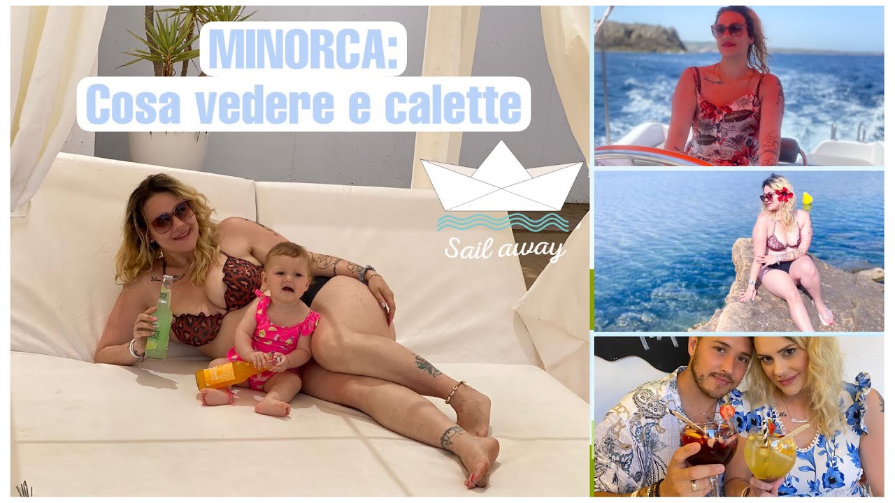 MINORCA: cosa Vedere e cosa mangiare! + Info trasporti  ! Guidiamo la barca e entriamo nello zoo ❤️