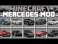 Minecraft MERCEDES MOD / DRIVE FAST CARS AND WIN THE RACE!! Minecraft