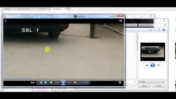 Number plate extraction and recognition from live camera and video