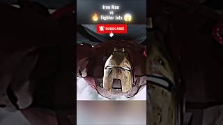 Iron Man vs Fighter Jets 😱 Tony Stark Saves the Pilot! 🔥 Best Marvel Action Scene #Shorts